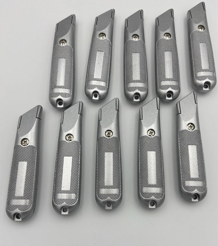 10 Pack Fixed Blade Utility Knives