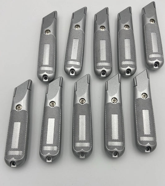 10 Pack Fixed Blade Utility Knives